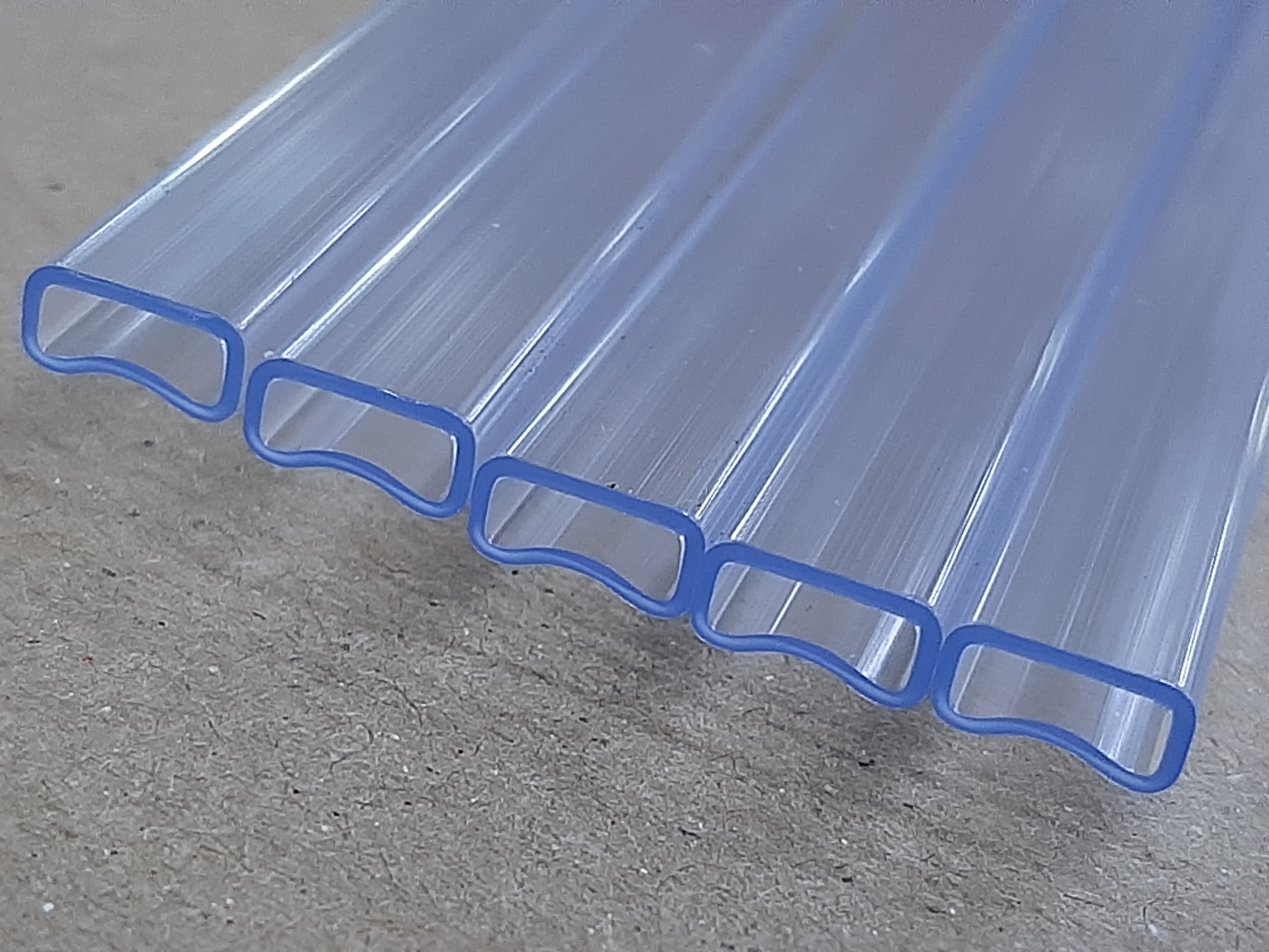 Custom PVC IC tube extrusion profile