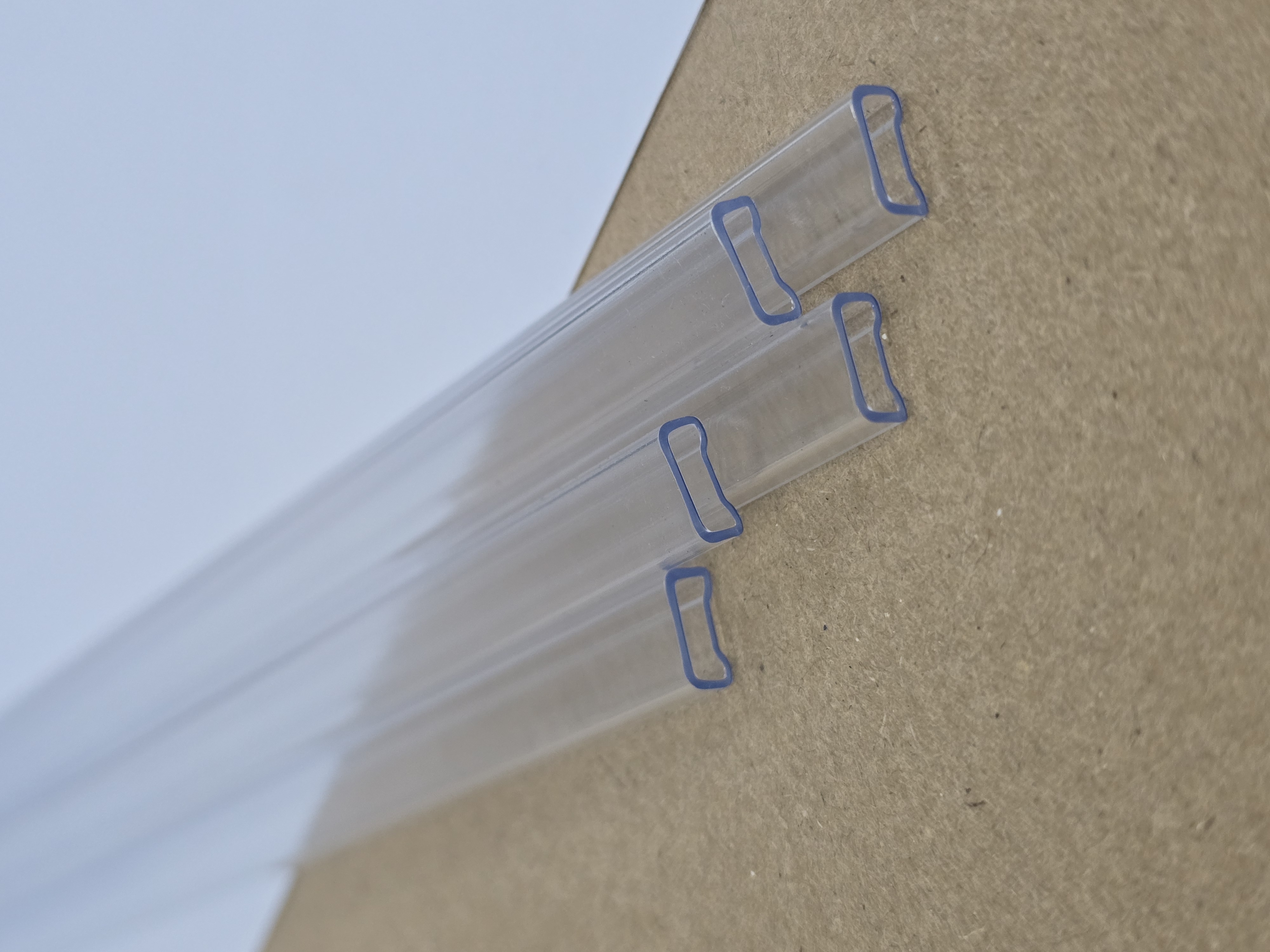 Custom PC tube extrusion profile